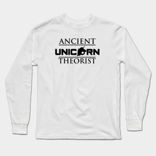 Ancient Unicorn Theorist Long Sleeve T-Shirt